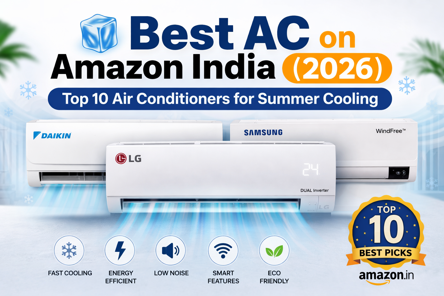 Best Air Conditioners India 2026